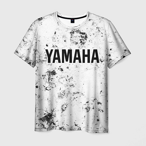 Мужская футболка Yamaha dirty ice / 3D-принт – фото 1