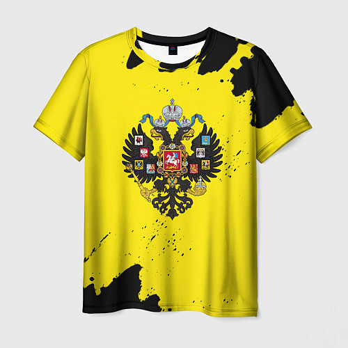 Мужская футболка Имперская россия краски / 3D-принт – фото 1