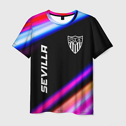 Футболка мужская Sevilla speed game lights, цвет: 3D-принт