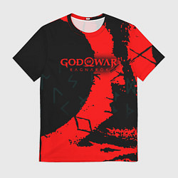 Футболка мужская God of War текстура, цвет: 3D-принт