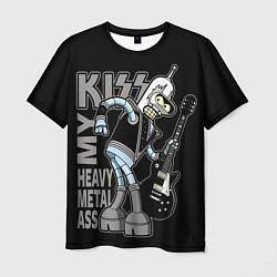Футболка мужская Bender - kiss, цвет: 3D-принт