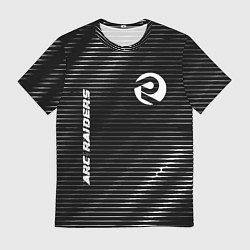 Футболка мужская ARC Raiders metal game lines, цвет: 3D-принт