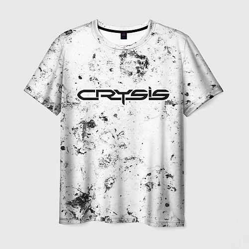 Мужская футболка Crysis dirty ice / 3D-принт – фото 1