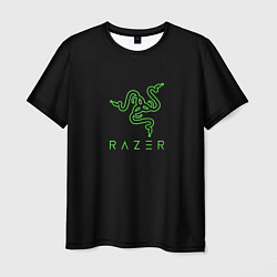 Футболка мужская Razer logo brend, цвет: 3D-принт