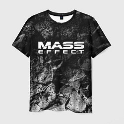 Футболка мужская Mass Effect black graphite, цвет: 3D-принт