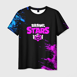 Футболка мужская Brawl stars neon colors, цвет: 3D-принт