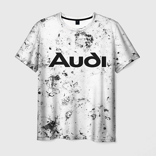 Мужская футболка Audi dirty ice / 3D-принт – фото 1