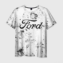 Футболка мужская Ford dirty ice, цвет: 3D-принт