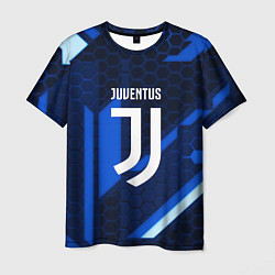 Футболка мужская Juventus sport geometry steel, цвет: 3D-принт