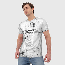 Футболка мужская Counter-Strike 2 dirty ice, цвет: 3D-принт — фото 2