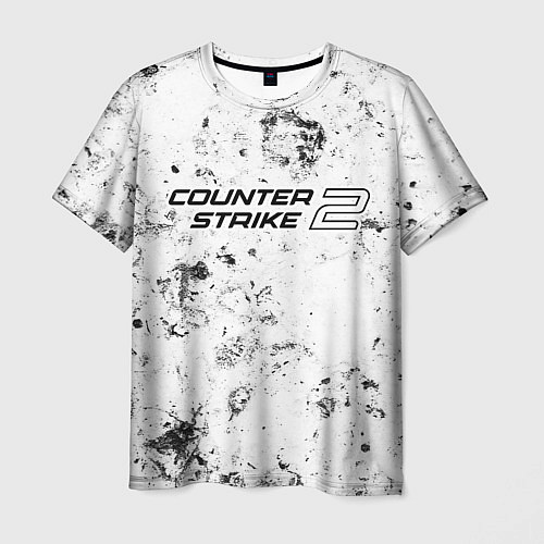 Мужская футболка Counter-Strike 2 dirty ice / 3D-принт – фото 1