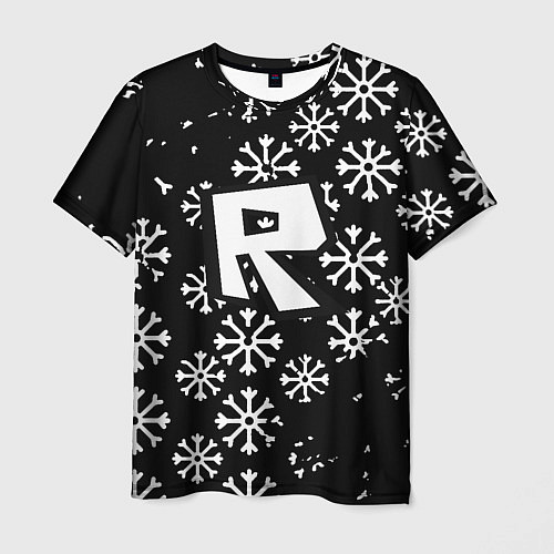 Мужская футболка Roblox winter / 3D-принт – фото 1