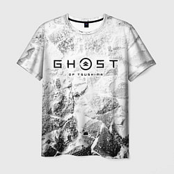 Футболка мужская Ghost of Tsushima white graphite, цвет: 3D-принт