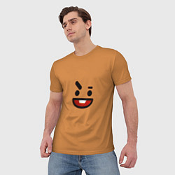 Футболка мужская BT21 Shooky, цвет: 3D-принт — фото 2