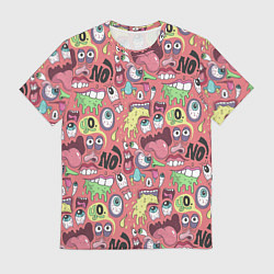 Мужская футболка Монстры ой ой нет