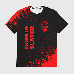 Футболка мужская Goblin Slayer - red gradient вертикально, цвет: 3D-принт