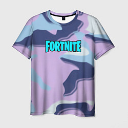 Футболка мужская Fortnite camo steel, цвет: 3D-принт