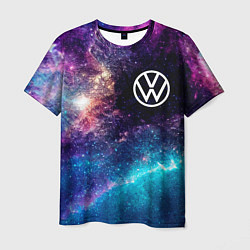 Мужская футболка Volkswagen space auto