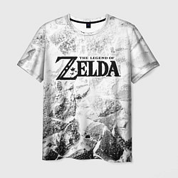 Футболка мужская Zelda white graphite, цвет: 3D-принт