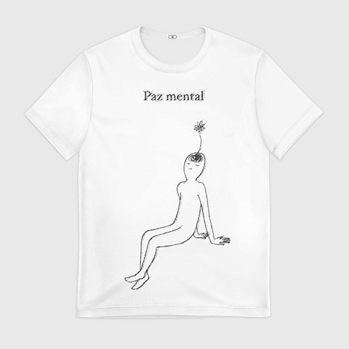 Мужская футболка Ментальный образ учителя / 3D-принт – фото 1