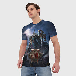 Футболка мужская Люмериус Path of exile 2, цвет: 3D-принт — фото 2