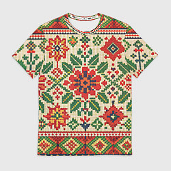 Мужская футболка Славянский узор и орнамент
