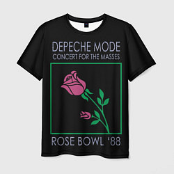 Футболка мужская Depeche Mode - Rose Bowl, цвет: 3D-принт