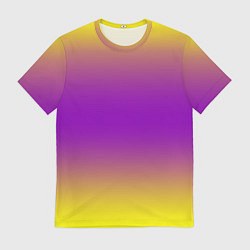 Мужская футболка Градиент текстура абстракция