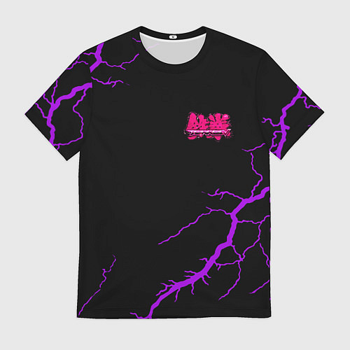 Мужская футболка Tekken storm neon / 3D-принт – фото 1