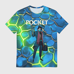 Футболка мужская Pocket Deadlock, цвет: 3D-принт