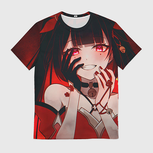 Мужская футболка Honkai Star Rail Sparkle beauty / 3D-принт – фото 1