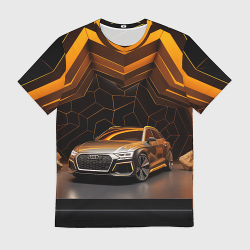 Мужская футболка Audi auto / 3D-принт – фото 1