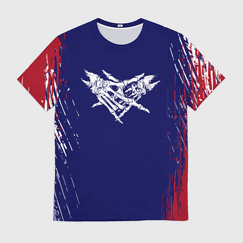 Мужская футболка Velial squad кисть / 3D-принт – фото 1