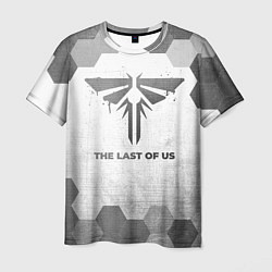 Футболка мужская The Last Of Us - white gradient, цвет: 3D-принт