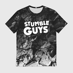 Футболка мужская Stumble Guys black graphite, цвет: 3D-принт