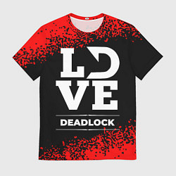 Футболка мужская Deadlock love классика, цвет: 3D-принт