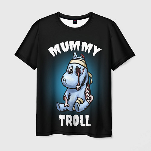 Мужская футболка Mummy troll / 3D-принт – фото 1