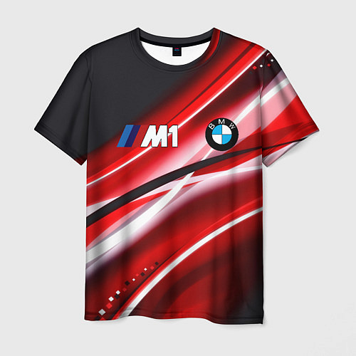 Мужская футболка BMW sport line steel / 3D-принт – фото 1