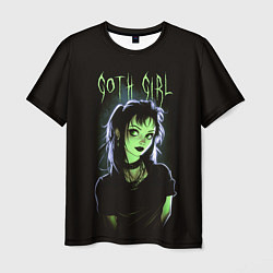 Футболка мужская Goth girl - Beetlejuice, цвет: 3D-принт