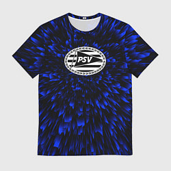 Футболка мужская PSV blue energy, цвет: 3D-принт