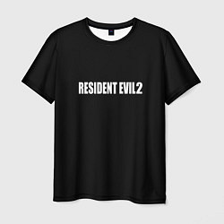 Футболка мужская Resident Evil 2 logo, цвет: 3D-принт