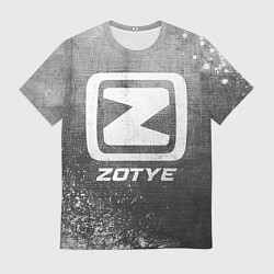 Футболка мужская Zotye - grey gradient, цвет: 3D-принт