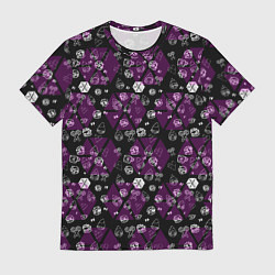 Мужская футболка Exo в фиолетовом