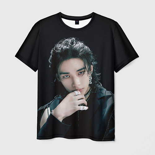 Мужская футболка Stray Kids Hyunjin Giant concept / 3D-принт – фото 1