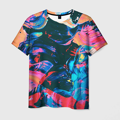Мужская футболка Colors / 3D-принт – фото 1