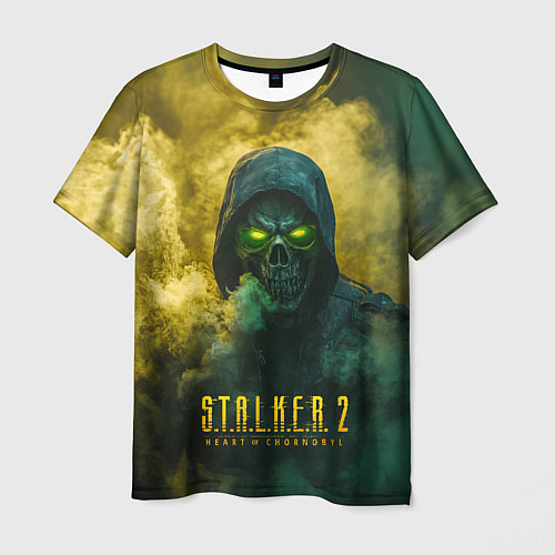 Мужская футболка Stalker 2 череп / 3D-принт – фото 1