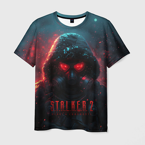 Мужская футболка Stalker 2 аномальная зона / 3D-принт – фото 1