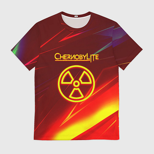 Мужская футболка Чернобыль лайт стрипсы / 3D-принт – фото 1