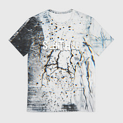 Футболка мужская Silenthill текстура глитч, цвет: 3D-принт