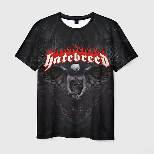 Мужская футболка Hatebreed hardcore / 3D-принт – фото 1